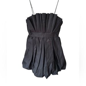 DO+BE Elegant Black Strapless Dress size L